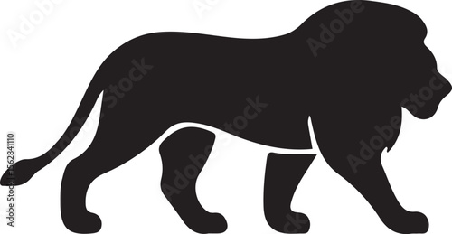 Lion Silhouette Vector Design 