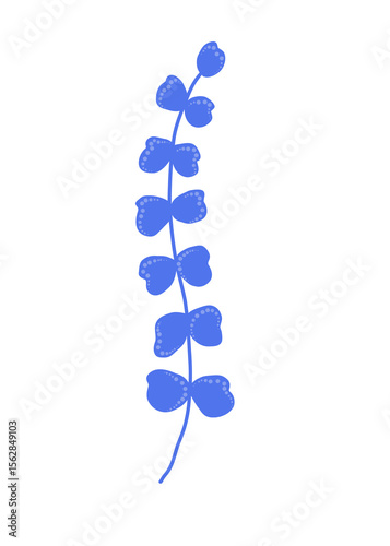 dna strand on white background