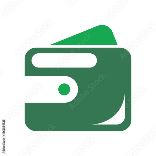Wallet logo icon design