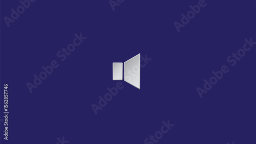 Abstract sound, music, speaker Audio technology icon, music icon simple.