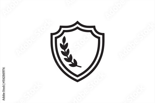 Shield with Fleur-de-Lis - Symbol of Royalty and Achievement