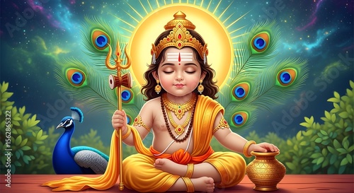 Lord murugan baby: hindu god kartikeya, skanda, subramanya pictures & wallpaper