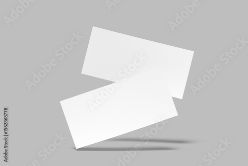 gift voucher blank mockup	