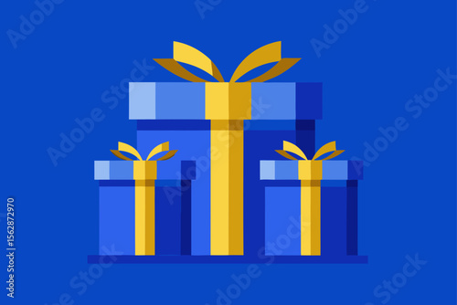A vibrant 3D vector illustration of a red Christmas gift box with a decorative ribbon and bow, perfect for holiday celebrations, birthdays, or any special occasion surprise