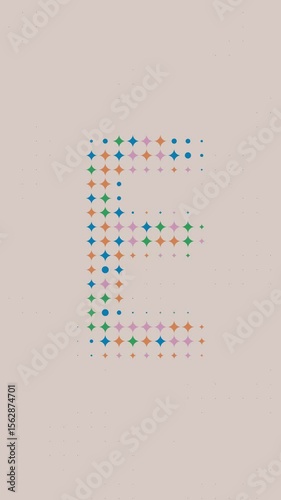 A captivating motion graphic showcasing the word 