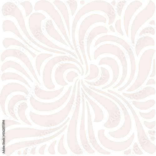 Organic Spring Flourishing Ornament Background for Copy Space
