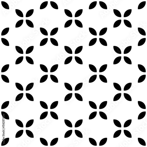 White and black Decorative Pattern, Tile Decor