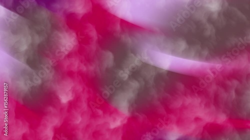 Soft swirls of pink purple and gray blend together in a cloudy dreamy abstract pattern
