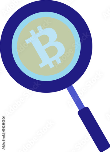 Cryptocurrency Coin Icon Element