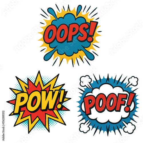 Comic Book Sound Effects Explosion