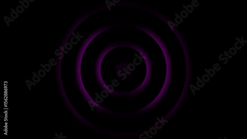 Invisible frequencies. radio waves animation. 4k video.