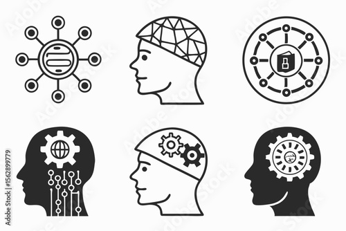 human head silhouette