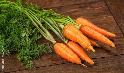 Wortel. Carrots are biennial plants in the umbellifer family, Apiaceae.