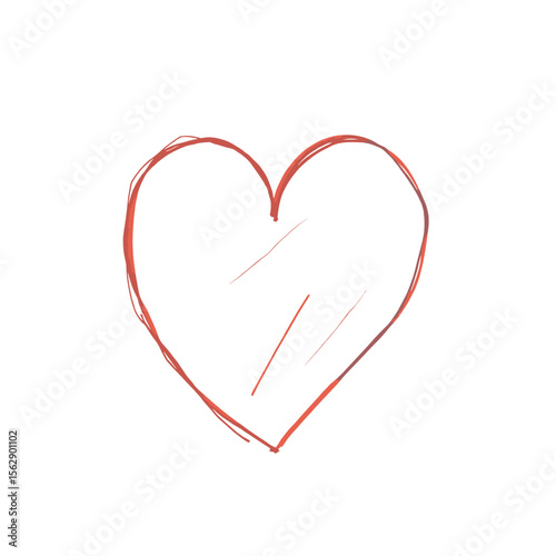  Hand-Drawn Colorful Heart Shapes | Cute Doodle Style Vector Clipart
