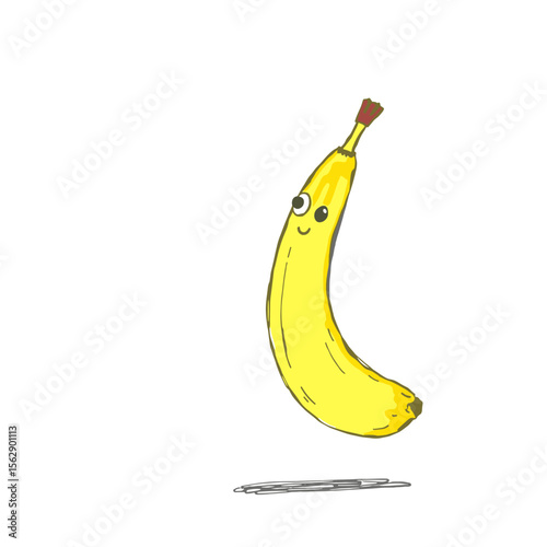 Kids' Hand-Drawn Fruits Clipart | Cute Doodle Fruit Set for Learning & Crafts