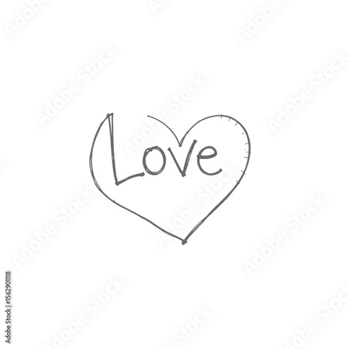  Hand-Drawn Colorful Heart Shapes | Cute Doodle Style Vector Clipart