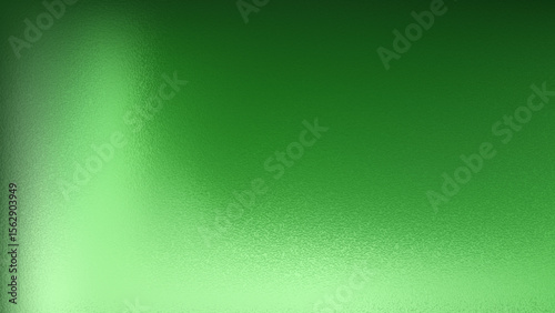 Green metallic foil texture background