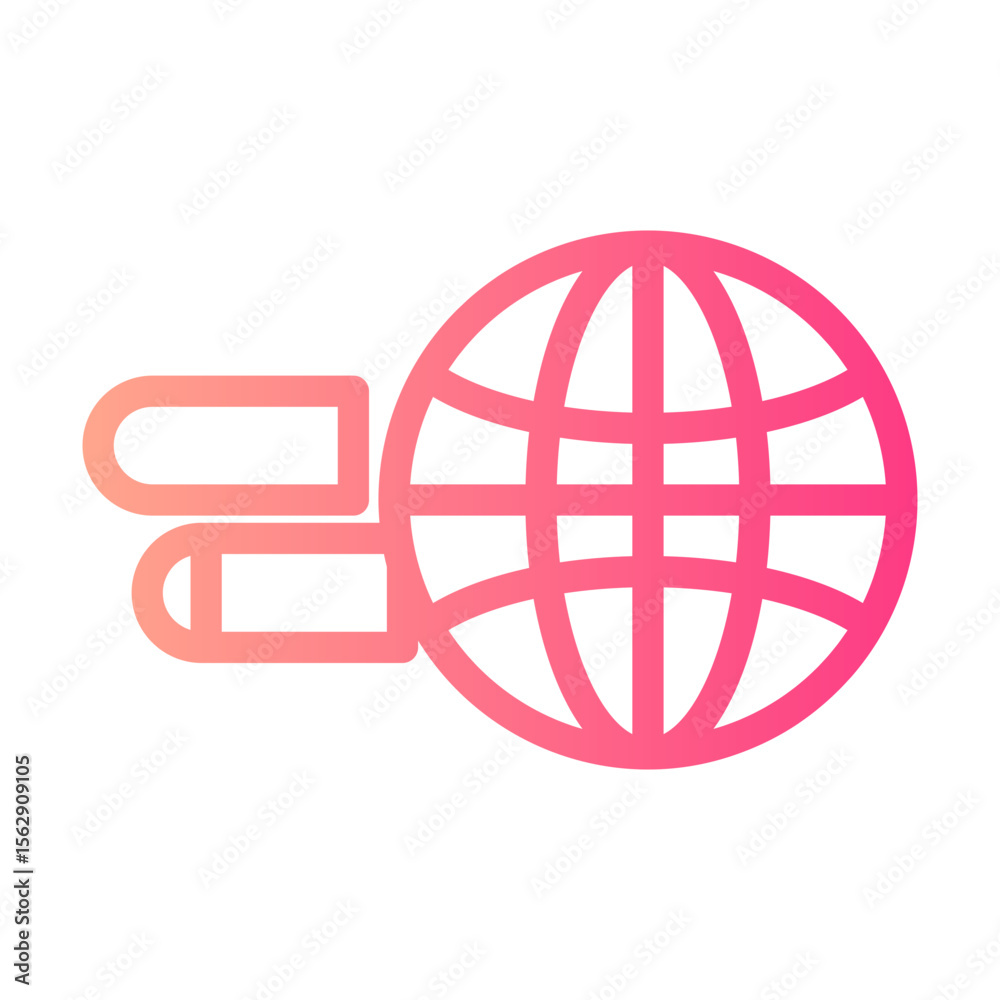 online learning gradient icon online learning gradient icon