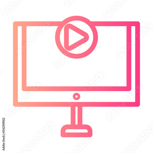 video gradient icon
