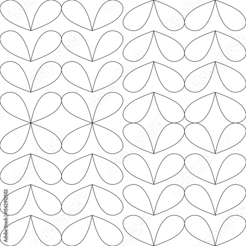 backdrop, colorful, retro, seamless, fabric, collection, element, frame, paper, drawing, beautiful, trendy, modern, pattern, line, vintage, daisy, petals, chamomile, white, illustration, background, f