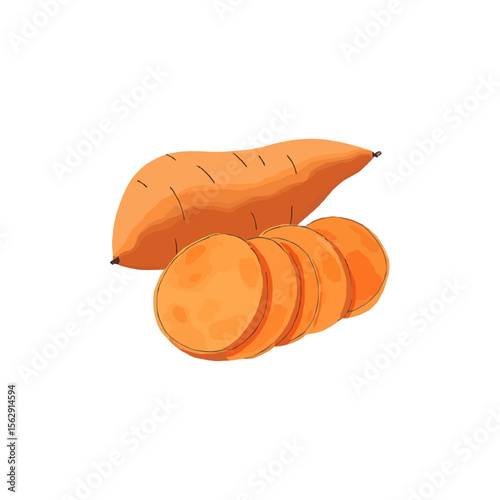 potatoes and carrots