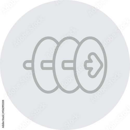 Transition Vector Line Grey Circle Grey
