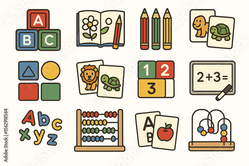 Educational toys and activities for early childhood learning