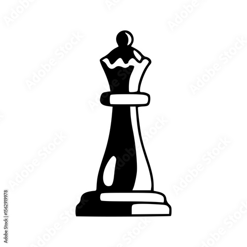 chess queen piece clipart