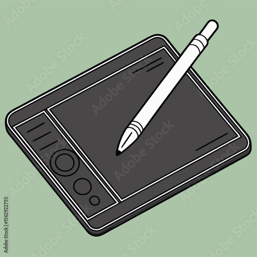 Simple Line Icon Vector Art Minimalist Graphic Element