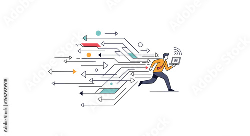 The swift transition and adaption of digital transformation for enterprise