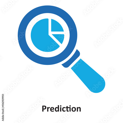Prediction  Vector Icon which can easily modify or edit