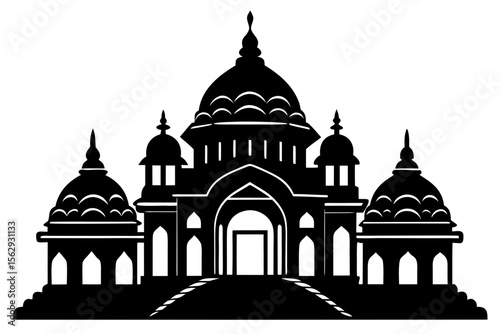 taj mahal vector