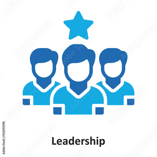 Leadership  Vector Icon which can easily modify or edit