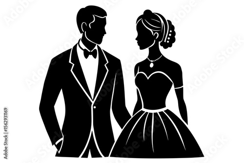 bride and groom