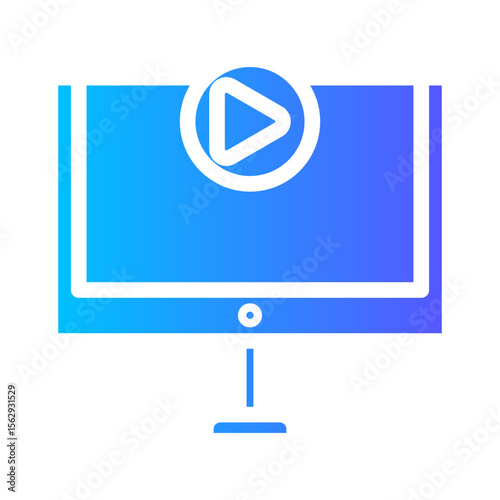 video gradient icon