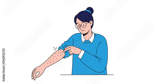 Skin problems and how to stop itching your arm