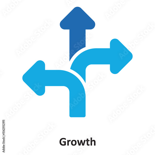 Growth  Vector Icon which can easily modify or edit