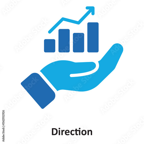 Direction  Vector Icon which can easily modify or edit
