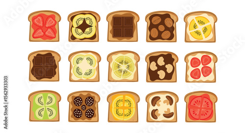 Delicious breakfast toast toppings ideas for a nutritious meal