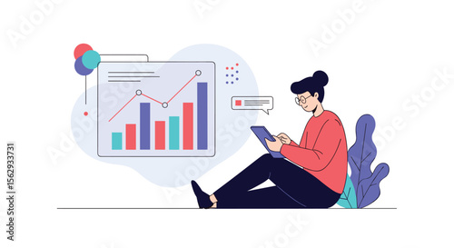 Analyzing data for a successful business strategy and presentation
