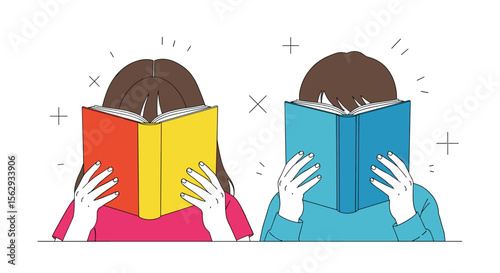 Open book a portal into another universe of experience