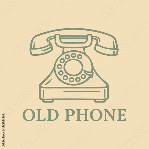 Vintage Rotary Telephone A Nostalgic Echo of Communication History