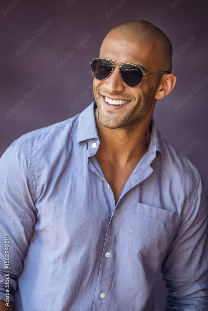Fototapeta premium young man in sunglasses