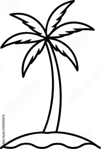 palm tree silhouette