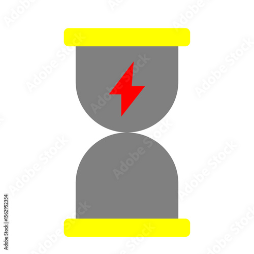 Free Download Sand Clock Vector Flat Icon Design - GFXLoad