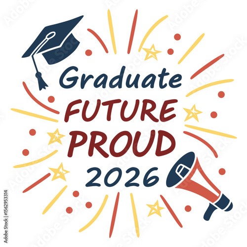 Graduate Future Proud Celebration graduation tassel