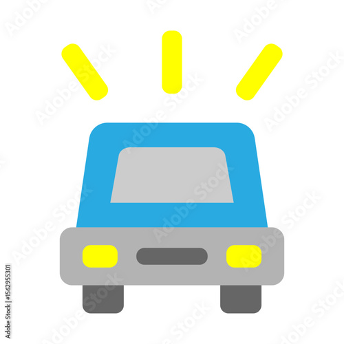 Photos Auto Awesome Vector Flat Icon Design
