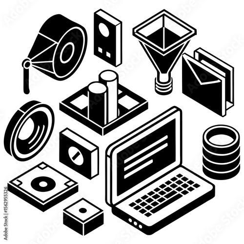 computer icons set