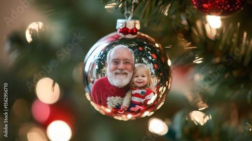 Christmas ornament with photo