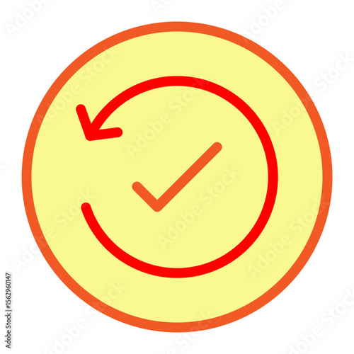 Refresh Vector Flat Icon Design